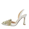 Scarpe da sposa con perle made in italy