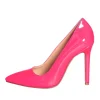 Scarpe fucsia con tacco alto a spillo made in italy - Studio Creazioni